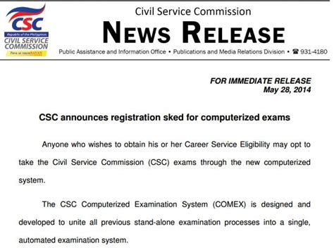 how to get slot in civil service exam|CSC Computerized Examination (CSC COMEX).